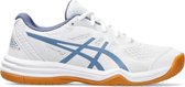 Asics Upcourt 5 Sportschoen Indoor Wit/lichtblauw Maat 35,5