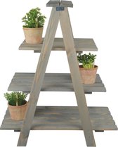 Esschert Design Plantenladder driehoekig