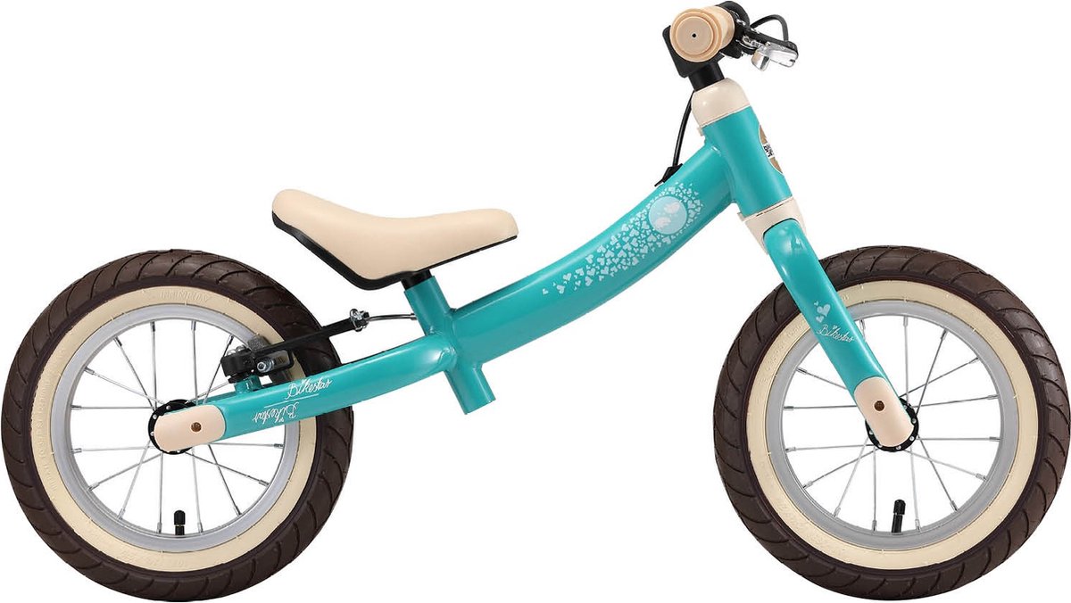 Bikestar 12 inch meegroei loopfiets Sport, turquoise