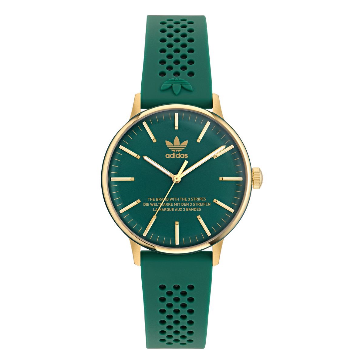 Adidas Originals Code One AOSY23525 Horloge - Siliconen - Groen - Ø 38 mm