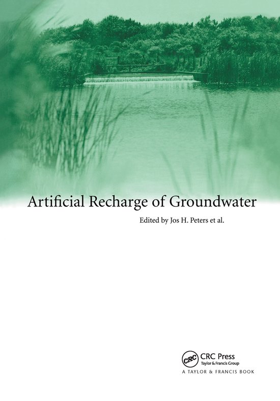 Artificial Recharge of Groundwater - cover