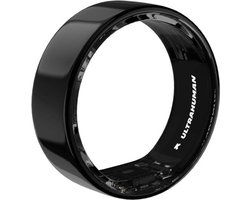 ULTRAHUMAN Ring AIR – Smart Ring | Geen maandabonnement | Bepaal eerst de juiste maat met de Sizing Kit | Slaaptracker - Hartslagmeter - Fitnesstracker – Aster Black – Size 11