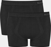 Sloggi men GO Smooth Short 2P Caleçon pour Homme - Zwart - Taille L