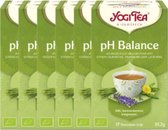 Yogi Tea PH Balance Value pack - 6 paquets de 17 sachets de thé