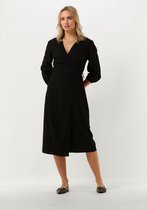 MSCH Copenhagen Mschjovene Ginia 3/4 Wrap Dress Jurken Dames - Kleedje - Rok - Jurk - Zwart - Maat M