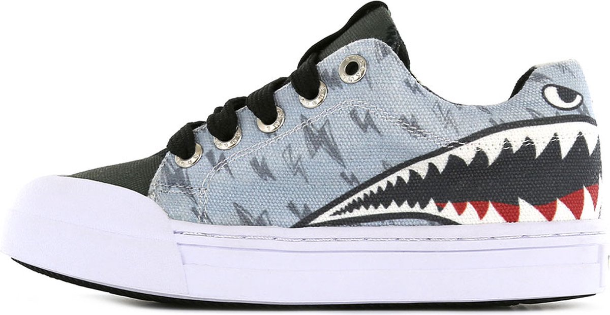 Sneakers Jongens Light Blue Canvas Go Banana s Maat 22 bol