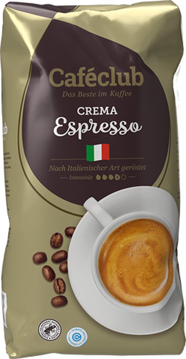 Caféclub Crema Espresso 1kg Koffiebonen