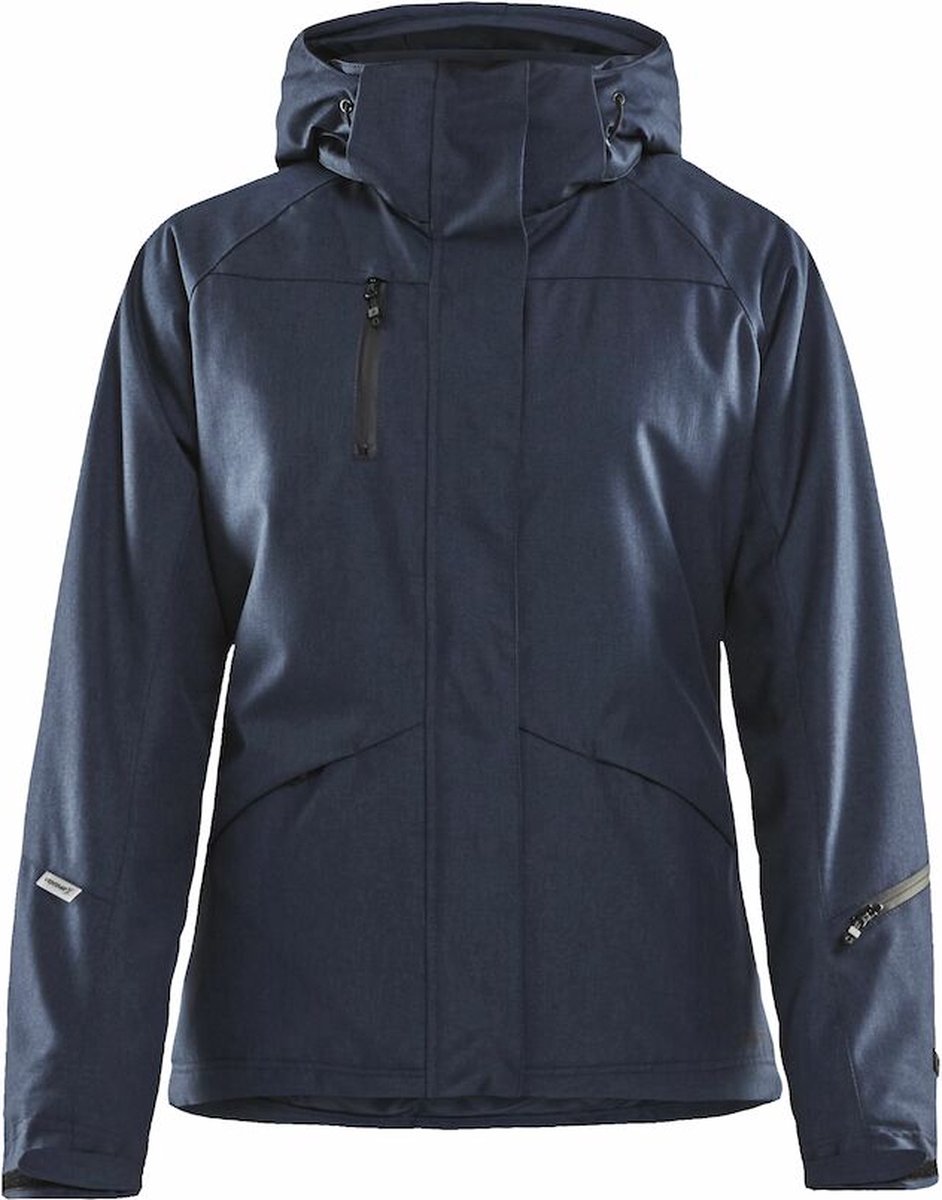 Craft Mountain Padded Jacket W 1906323 Dark Melange Marineblauw
