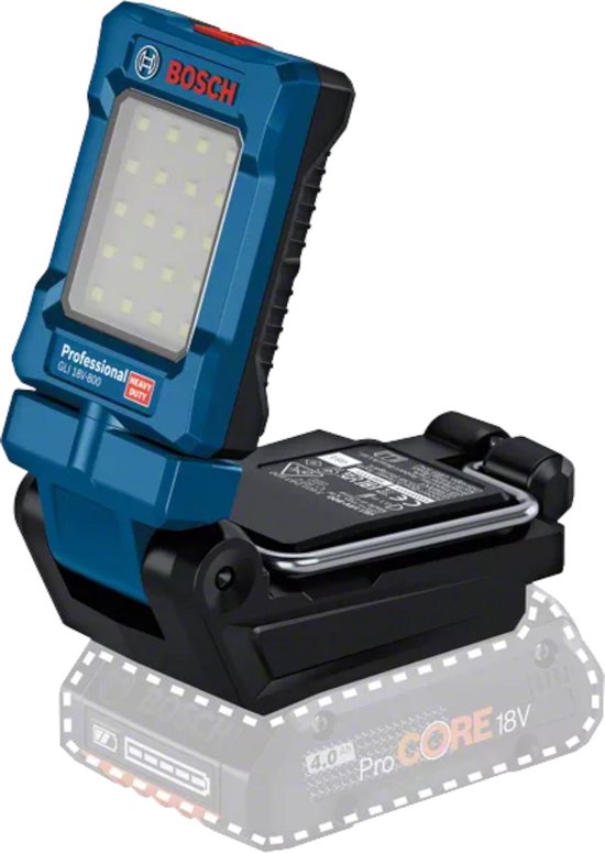 Bosch GLI 18V-800 Lampe Solo en Boîte - 0601443600