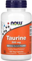 NOW Foods Taurine, 500mg - 100 caps