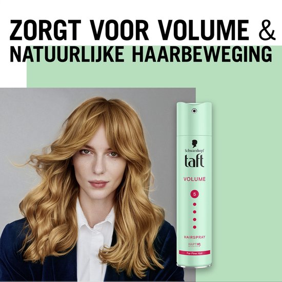 Taft True Volume Mega Strong Spray - Haarstyling - Haarspray - Langdurige Fixatie - Fijne Haartypes - Voordeelverpakking - 6x 250 ml