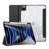 Dux Ducis Toby Tri-Fold Book Case met Wake/Sleep - Geschikt voor iPad Pro 11 (2024) Hoesje - Zwart