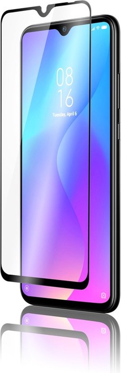 QDOS, Oleofobe en anti-kras schermbeschermer voor Xiaomi Redmi Note 9T, Doorzichtig zwart