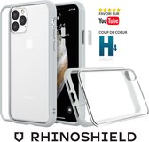 Rhinoshield MOD NX Telefoonhoesje geschikt voor Apple iPhone 13 Pro Hoesje Hardcase Backcover Shockproof - Platinum Gray