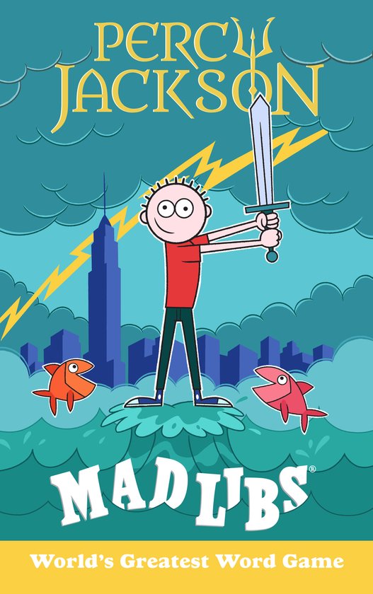 Mad Libs- Percy Jackson Mad Libs - cover