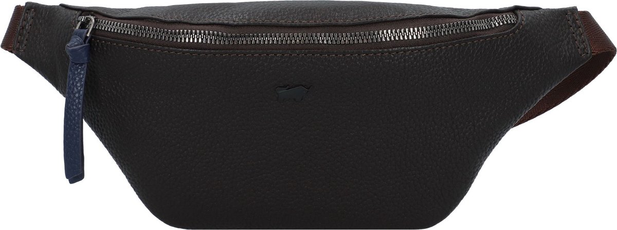 Braun Büffel Leren Gordeltas Schoudertas Novara Cross Body Bag Braun Donkerbruin
