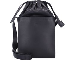 BREE Leren Avondtas Schoudertas Nikka 1 Cross Shoulderbag Black Zwart