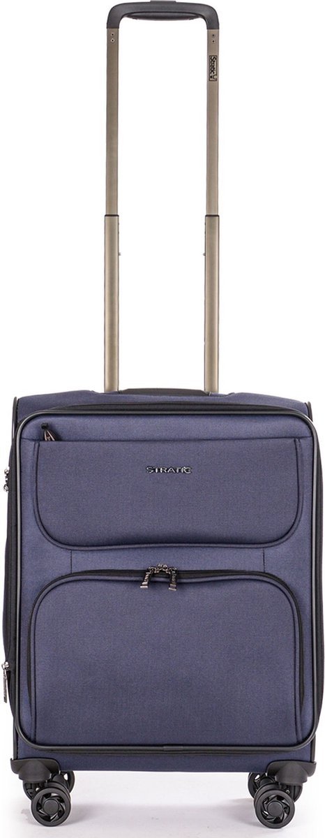 STRATIC Bendigo Light - zachte handbagage koffer - 55 cm - Navy