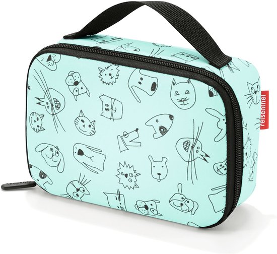 Reisenthel Thermocase Lunchbox - 1,5L - Cats&Dogs Mint van Reisenthel — afbeelding 4