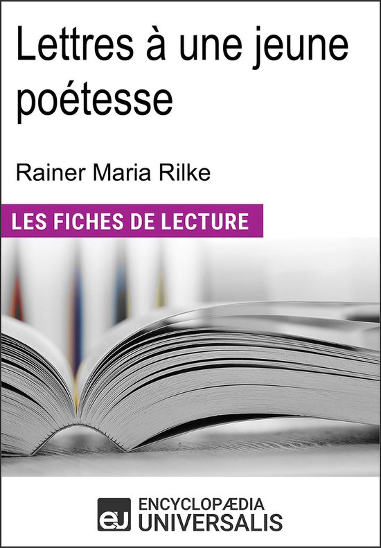 Lettres à une jeune poétesse de Rainer Maria Rilke - cover