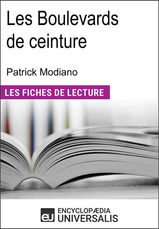 Les Boulevards de ceinture de Patrick Modiano - cover