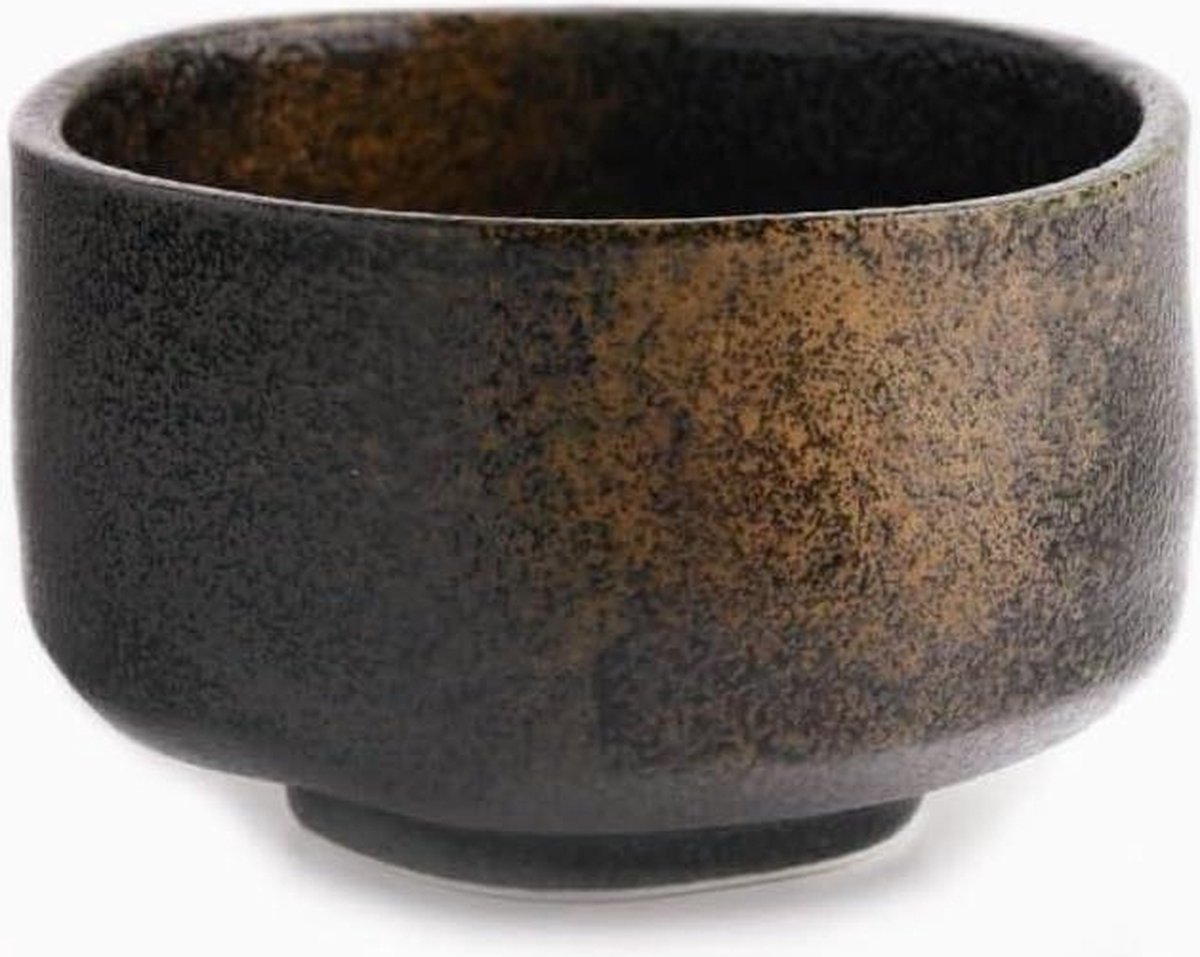 Mino Ware Matcha Bowl Chawan Dia 4.8" Gemaakt in Japan - Kurosakin Gesho