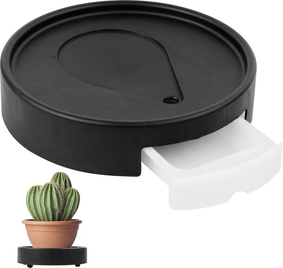 Cnwinu 2 stuks plantenroller, bloempotonderzetter met 360° vastzettelbarren, heavy duty rolplank, houten rolplank met binnen- en buitenweerbestendigheid, potonderzetter voor bloemen en planten Cnwinu 2 stuks plantenroller, bloempotonderzetter met 360° vastzettelbarren, heavy duty rolplank, houten rolplank met binnen- en buitenweerbestendigheid, potonderzetter voor bloemen en planten
