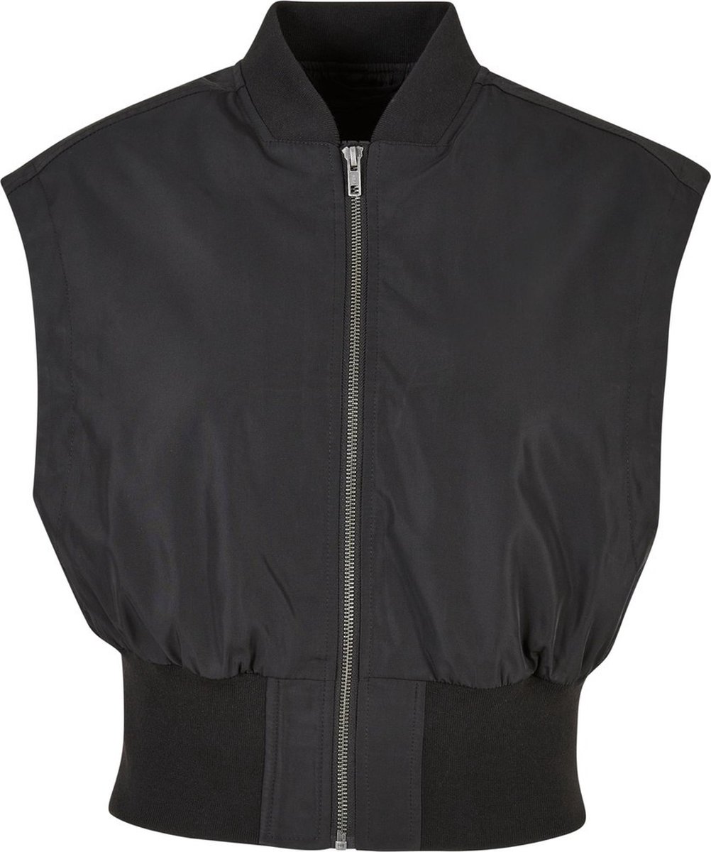 Urban Classics Recycled Short Bomber Vest Mouwloos jacket 3XL Zwart