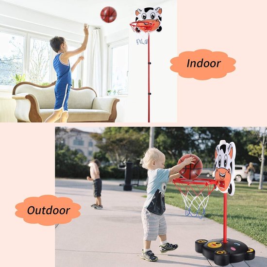 Angelsports - Baksetbal set - Basketbal standaard Angelsports - Baksetbal set - Basketbal standaard