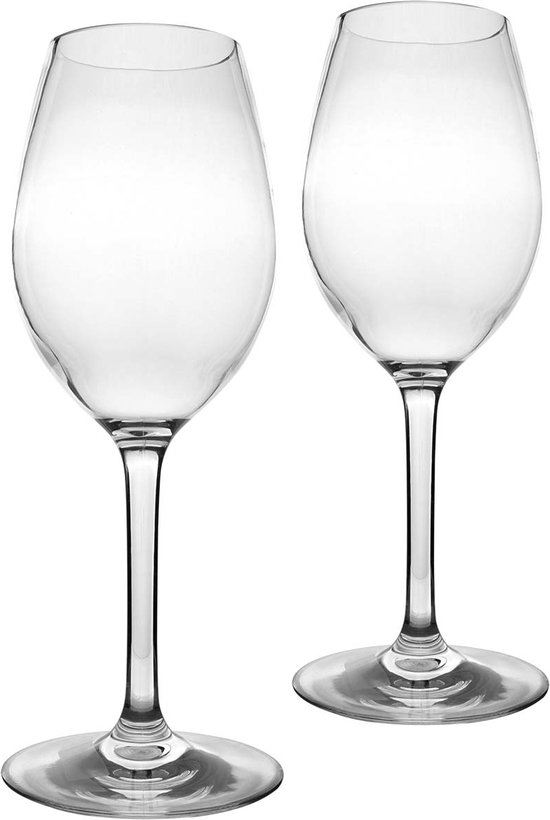 Bo-Camp - Witte wijnglas - 330 ml - 2 Stuks van Bo-Camp — afbeelding 2