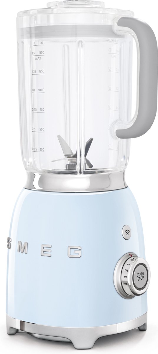 SMEG BLF01PBEU - Blender - Pastelblauw - 800W - 1,5L - Jaren '50-stijl van SMEG — afbeelding 2