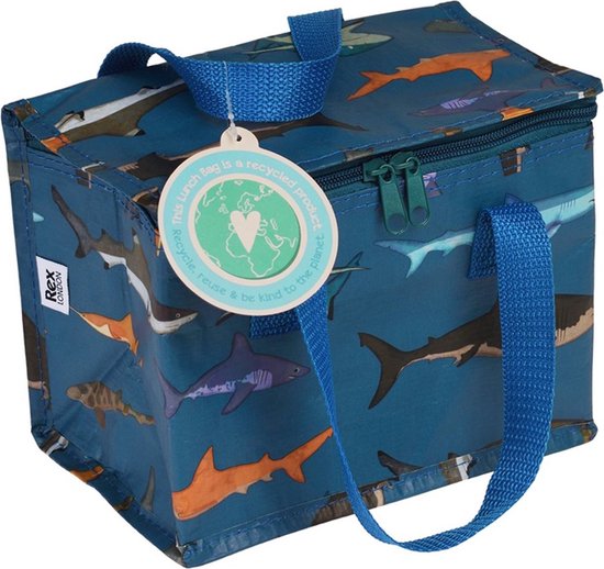 Rex London Koeltasje / Lunchtasje Sharks van Rex London — afbeelding 3