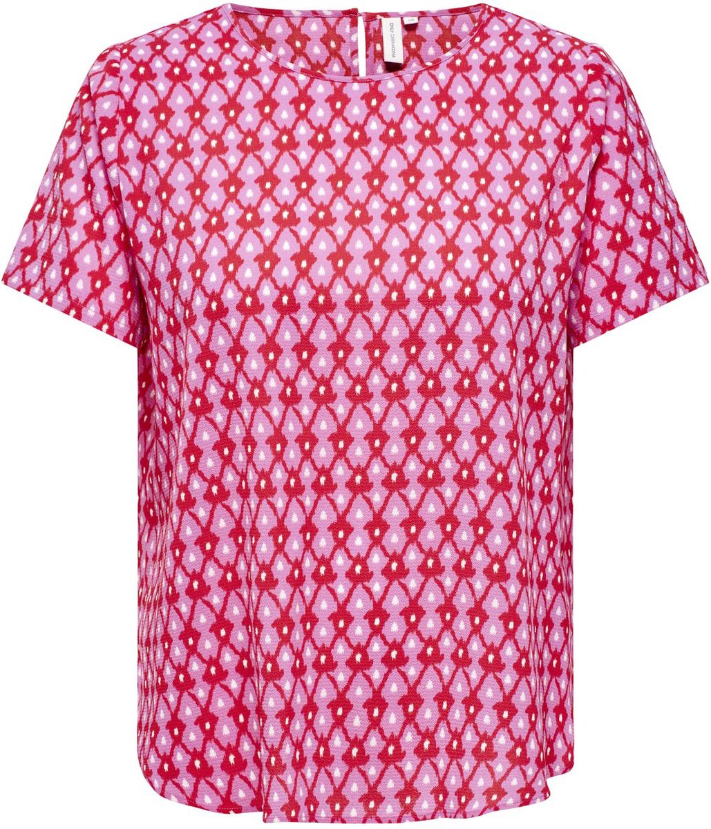 ONLY CARMAKOMA CARLUX LIFE SS TOP Dames Top - Maat 48