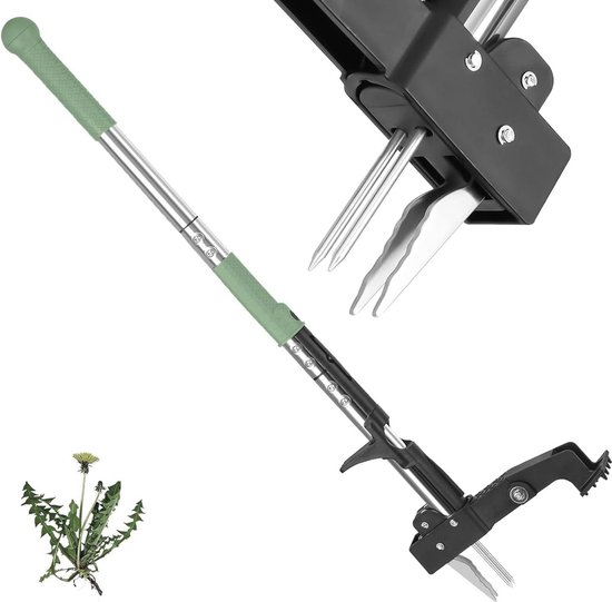 Onkruidtrekker Tool Stand Up Weeder Handmatig Wiedgereedschap Met Lange Handvat Stand Up Heavy Duty Tuin Wieden Tool Voor Tuin