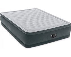 Intex Queen Comfort-Plush Luchtbed met ingebouwde pomp - 203x152x46 cm