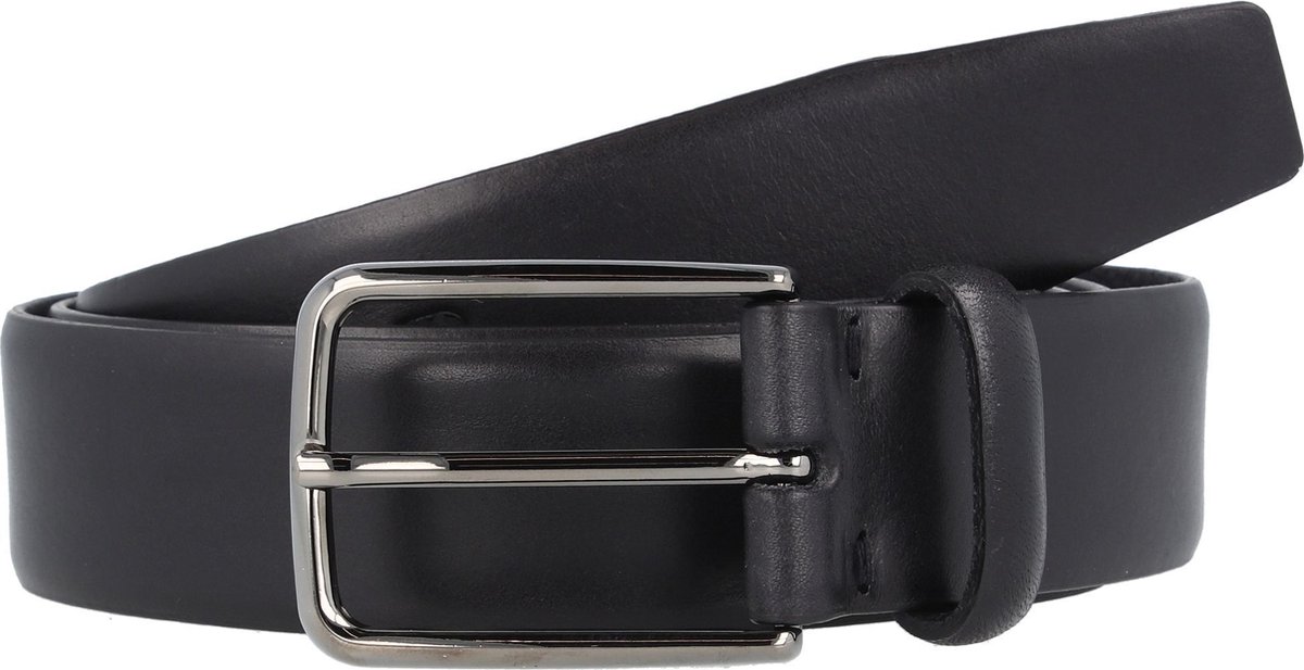 LLOYD Leren Riem Men´s Leather Belt 3.5 W90 Black Zwart