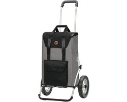 Andersen SHOPPER MANUFAKTUR Boodschappentrolley Royal Shopper Senta 2.0 Grey Grijs 107cm