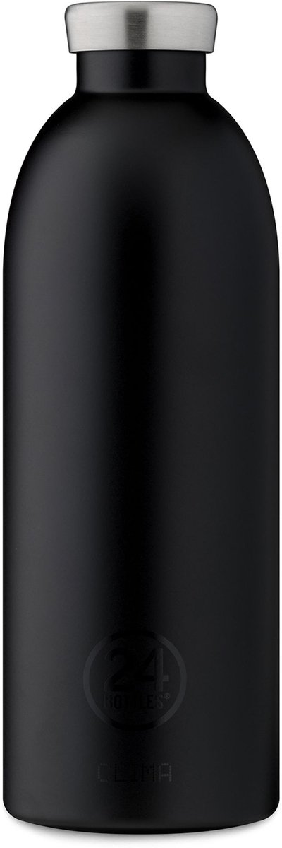 24Bottles Clima Drinkfles 850 ml Capaciteit - stone tuxedo black
