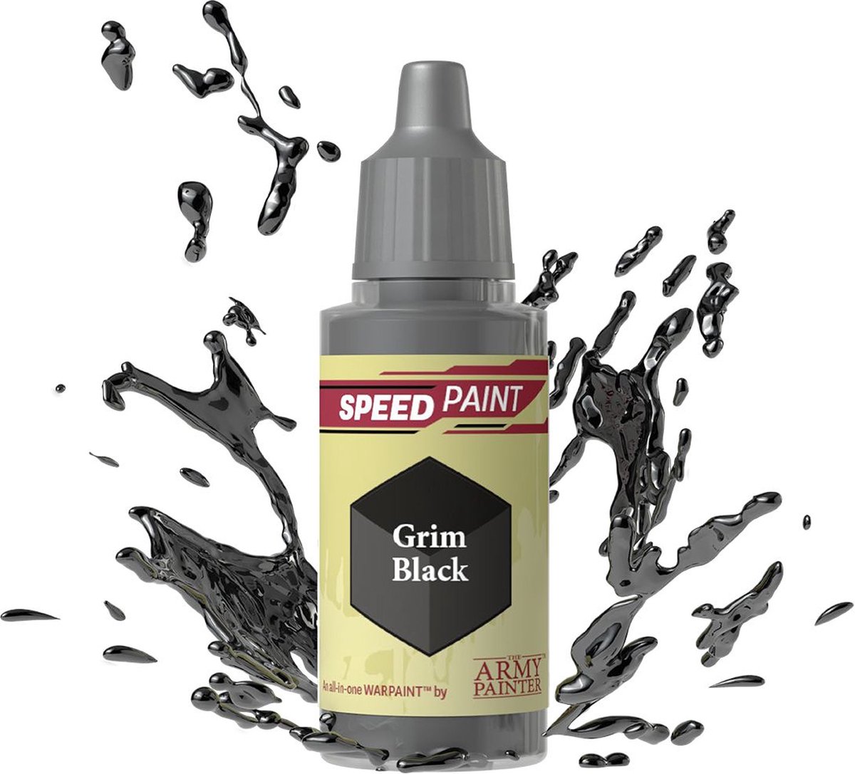 The Army Painter Speedpaint: Grim Black Acrylverf 1 stuk(s)