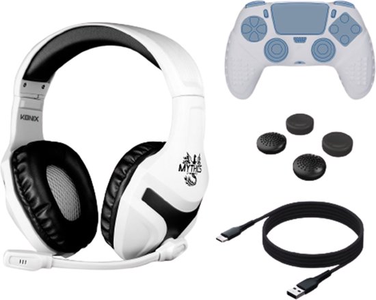 Playstation 5 gamer pack – Headset – Oplaadkabel – DualSense Hoes – Thump grips