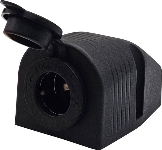 ProRide 12V Sigarettenaansteker Stopcontact Opbouw - 12/24V - 10A - Complete set - Stopcontact Auto, Boot en Camper