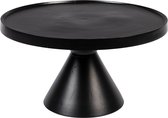 Zuiver Floss Salontafel Rond 60 cm Zwart