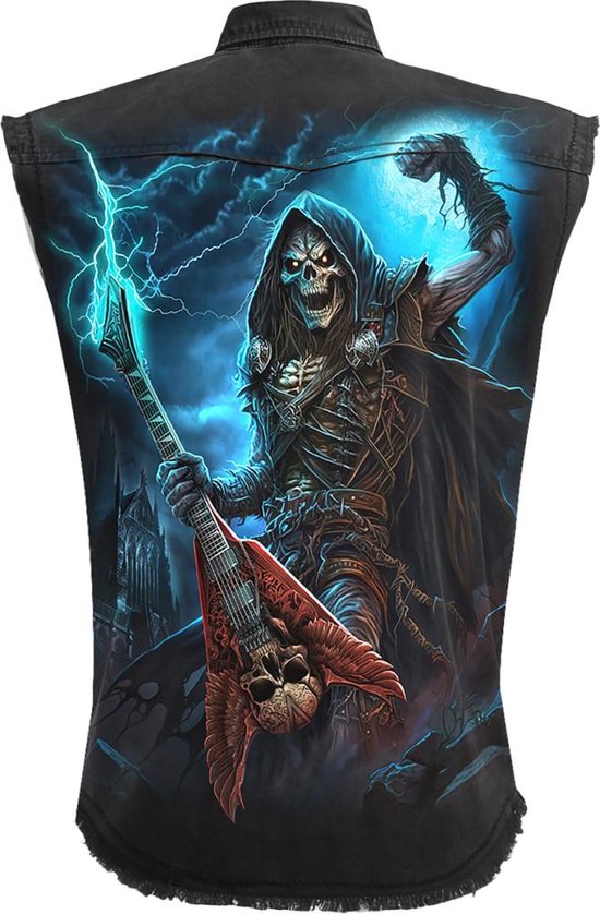 Spiral Dead KISS Black T-Shirt - 100% Cotton Band Tee, Size Large - View #7