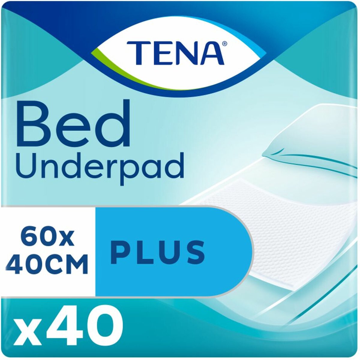 Tena Bed Plus 40 x 60 cm - 6 paquets de 40 protections