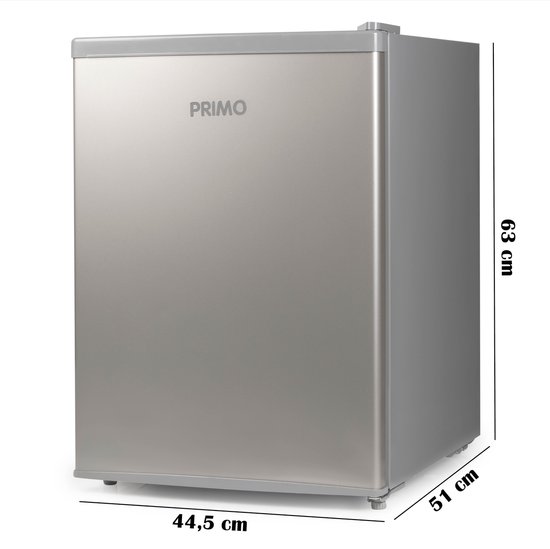 PRIMO PR154FR Tafelmodel Koelkast - 66L - E - Vrijstaand - Zilver van PRIMO — afbeelding 4