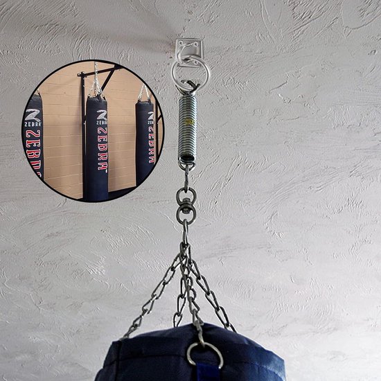 Muuranker voor Hangmat en Bokszak - RVS 304 Oogplaat met Ring M6 Oogplaten(40x35mm) - Duurzame Bevestigingshaken - Max. 70kg - Schroef inbegrepen muuranker — afbeelding 3