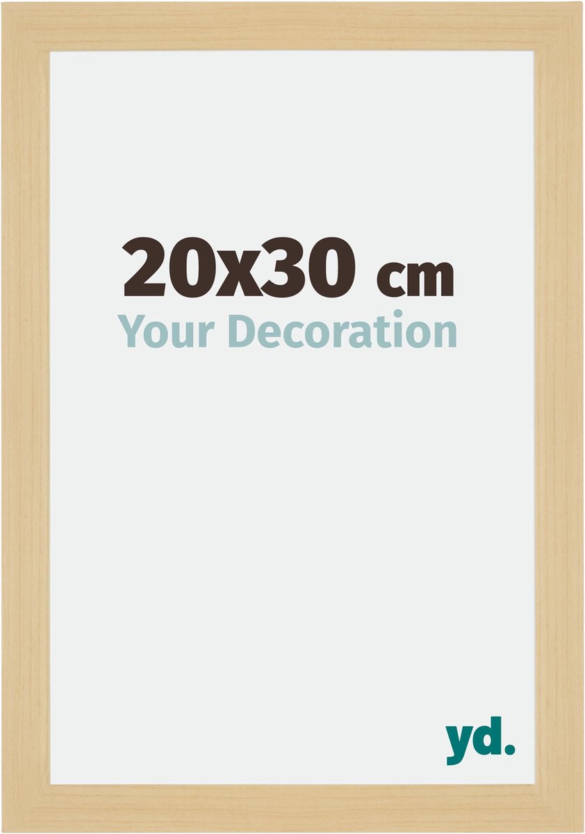 Your Decoration - Fotolijst 20x30 cm - MDF - Ahorn Decor - Mura