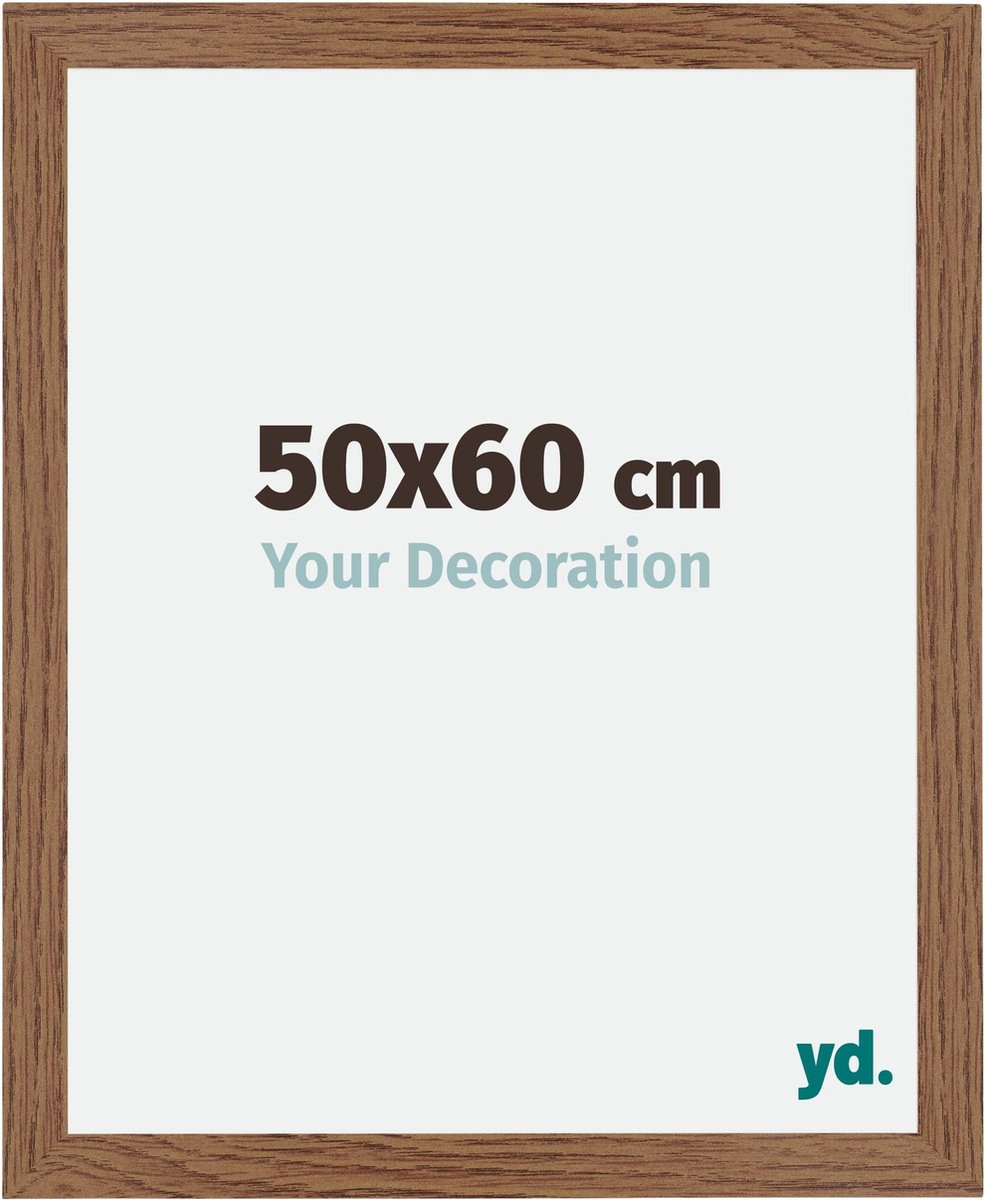 Your Decoration - Fotolijst 50x60 cm - MDF - Eiken Rustiek - Mura