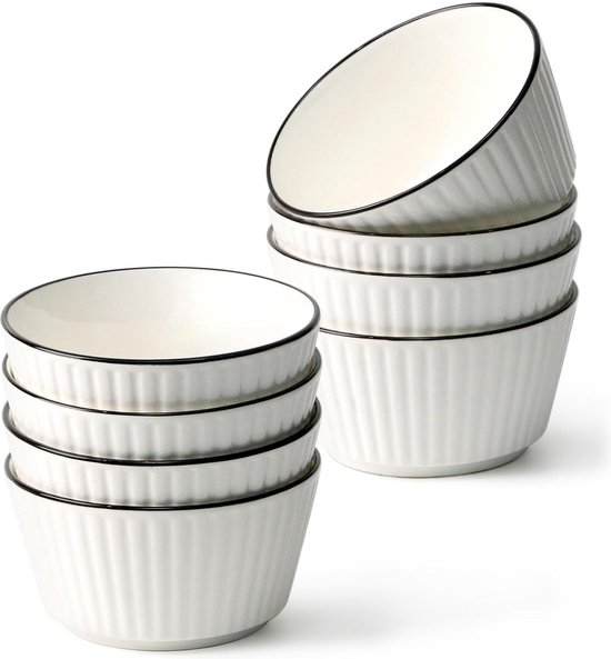 Kapucijner kommetjes 5 stuks, China, Kangxi (1662-1722) - Antique Brocante