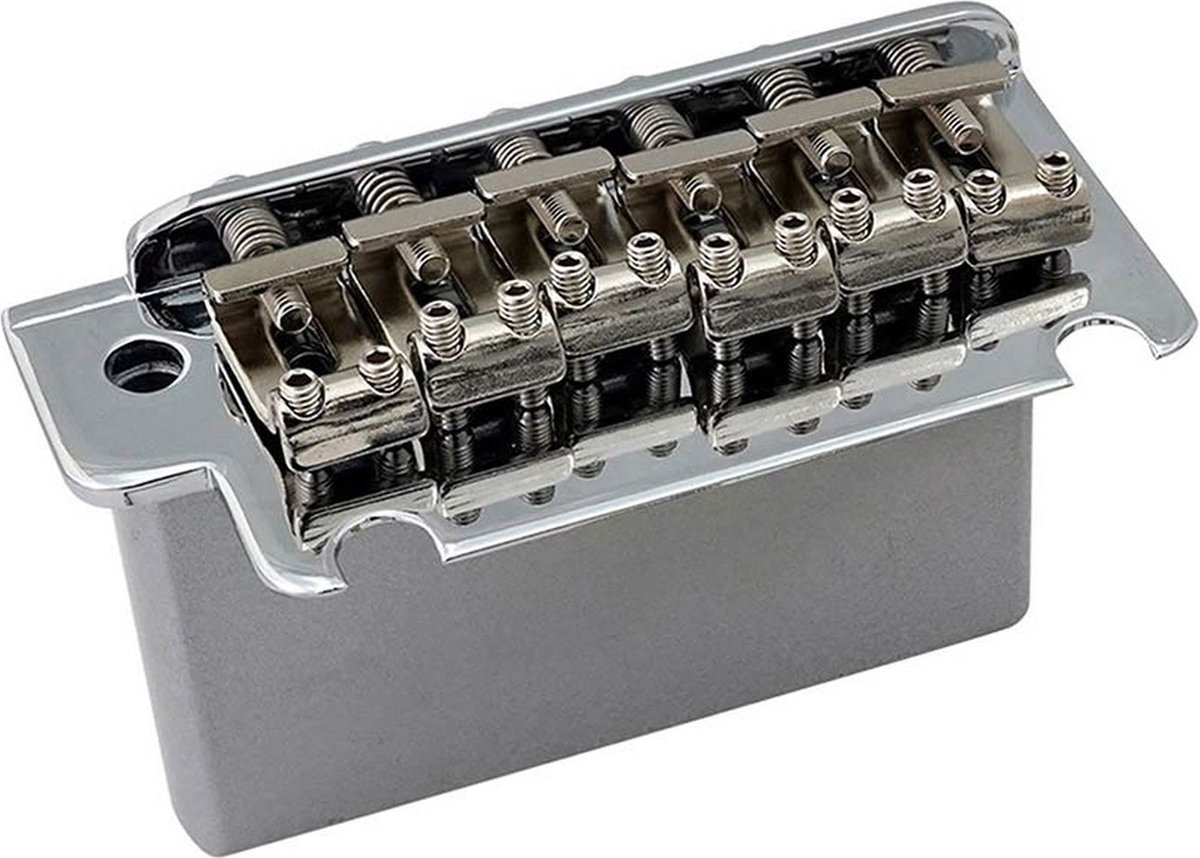 Hosco Japan HK-02CS/SB Twee-Punts Tremolo Brug met Stalen Zadels